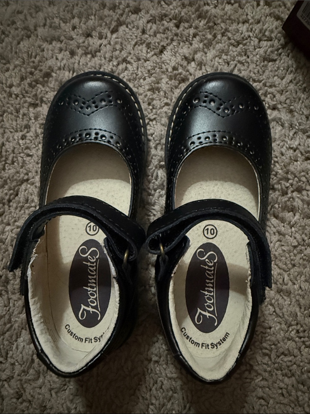 FootMates Black Girls’ Mary Jane Dress Shoes
